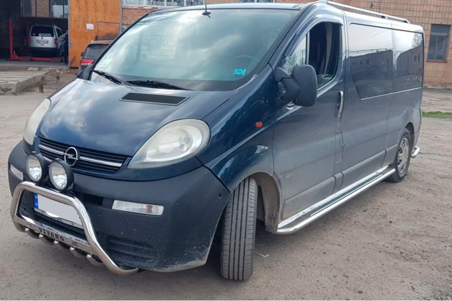 Opel Vivaro 2001–2015 Bull Bar WT003-4 (Stainless Steel) Photo 10