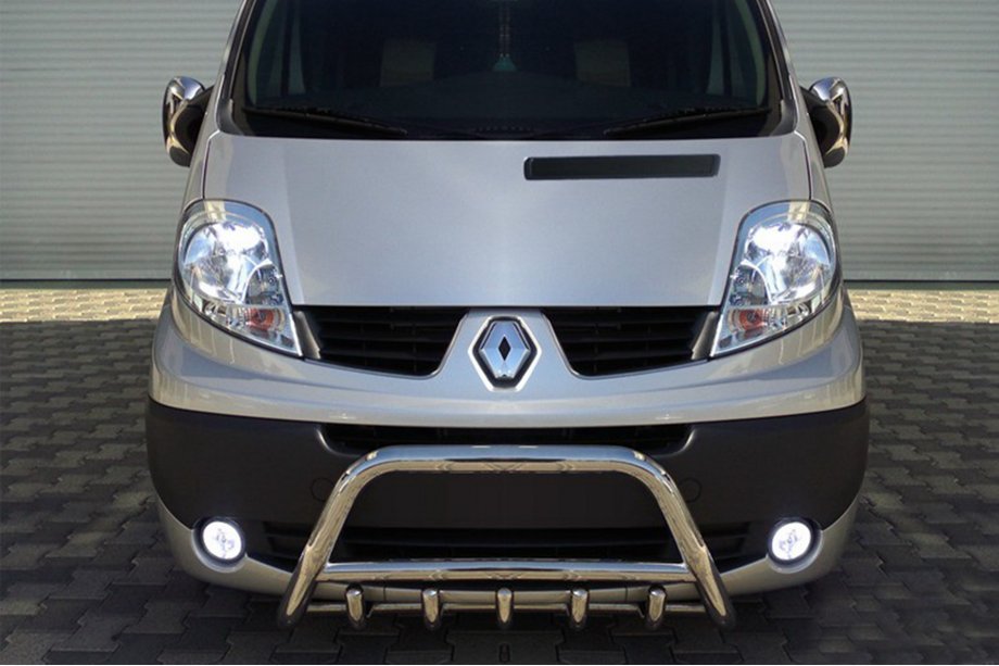 Opel Vivaro 2001–2015 Bull Bar WT003-4 (Stainless Steel) Photo 3