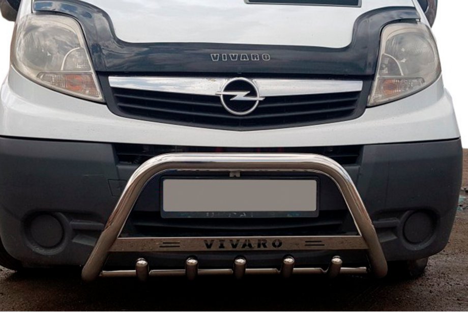 Opel Vivaro 2001–2015 Bull Bar WT003-4 (Stainless Steel) Photo 7