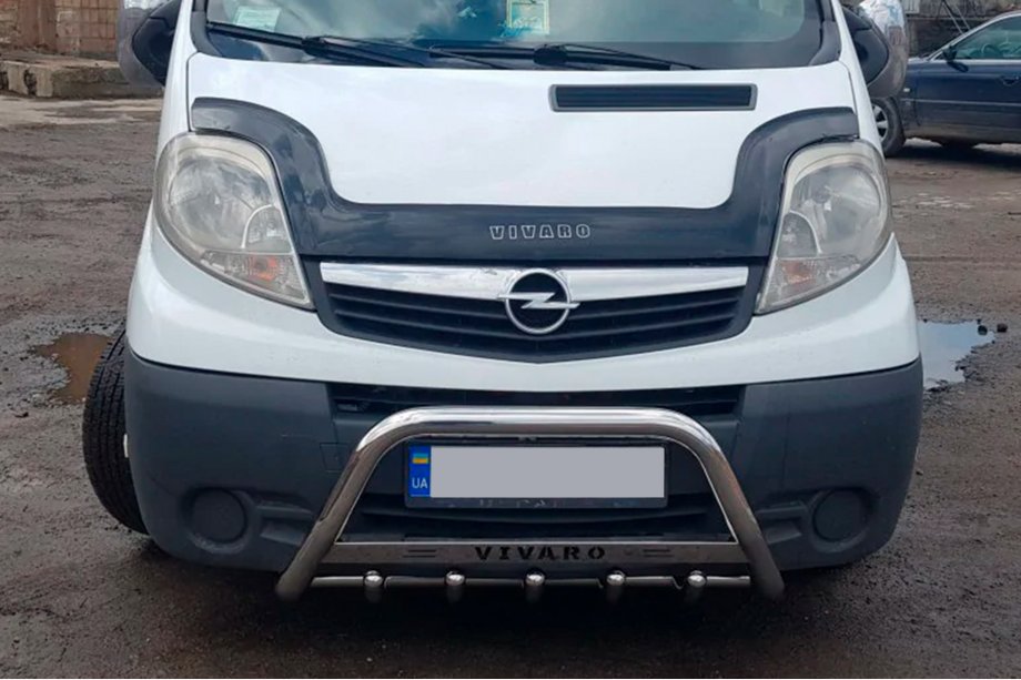 Opel Vivaro 2001–2015 Bull Bar WT003-4 (Stainless Steel) Photo 2