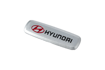 Hyundai Aluminum Badge for Car Mats (1 pc) photo 2