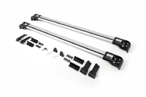 Toyota Proace City 2016- Roof rack (cross bars) for integrated roof rails Wingbar V2 (2 pcs) Black photo 10