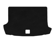 Volkswagen T-Roc 2017-2025 Trunk Mat Textile Classic V2 (5-Door, Black) photo 1
