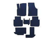 Volkswagen Atlas (Terramont) 2016- EVA Floor Mats (3 Rows, 7-Seater, Blue) photo 1