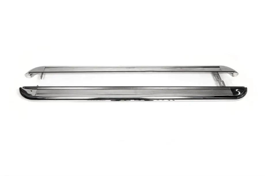 Audi Q5 2017-2025 Premium Side Steps (2 pcs, Stainless Steel) d60 Image
