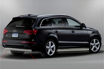 Audi Q7 2005-2015 Rear Guard AK002 (Stainless Steel) photo 1