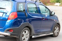 Chery Beat 2009-2015 Side Pipes (2 pcs, Stainless Steel) photo 2