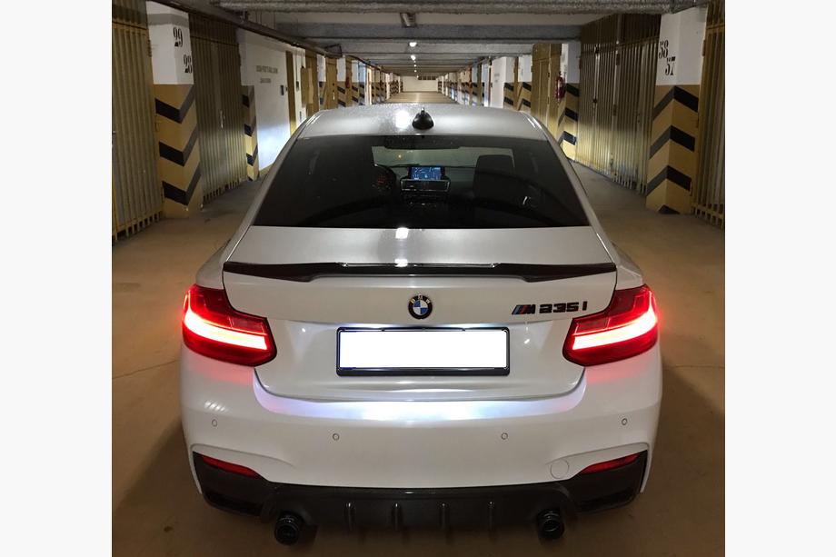 BMW 2 Series F22/F23 2014-2021 M4-Style Spoiler (for F22, primed for painting) Image