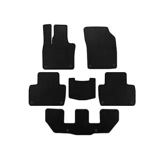 EVA Floor Mats (3 Rows, Black)