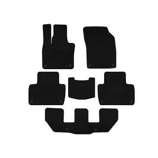 Textile Floor Mats Classic (3 Rows, Black) Volvo XC90 2015- photo 1
