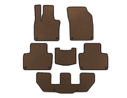 Volvo XC90 2015- EVA Floor Mats (3 Rows, Brown) photo 1