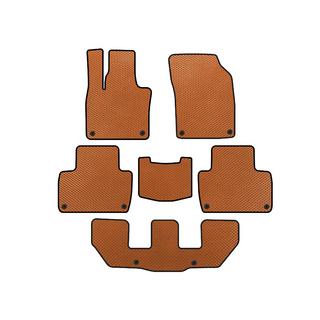 EVA Floor Mats (3 Rows, Orange)