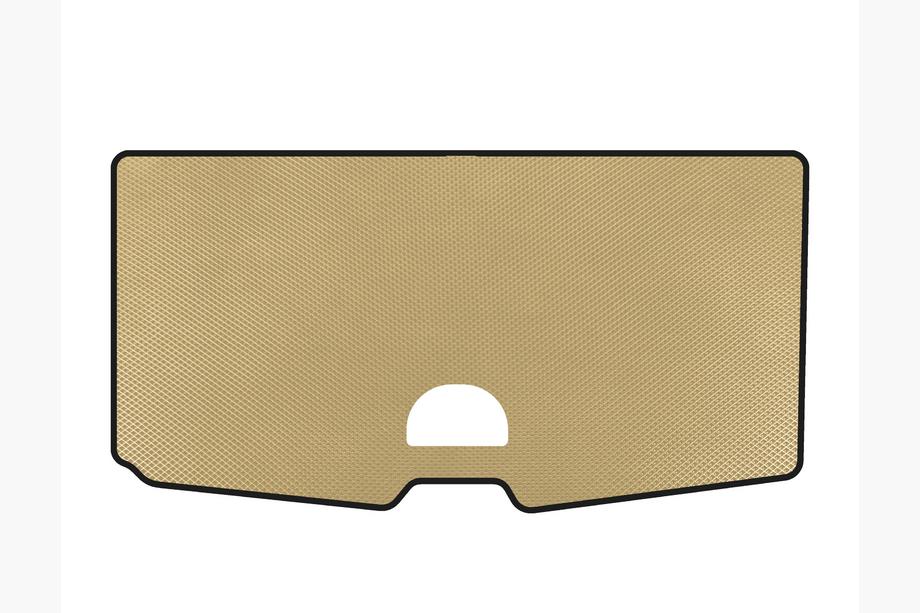 Volvo XC90 2015- EVA Trunk Mat (up to 3rd Row, Beige) Image