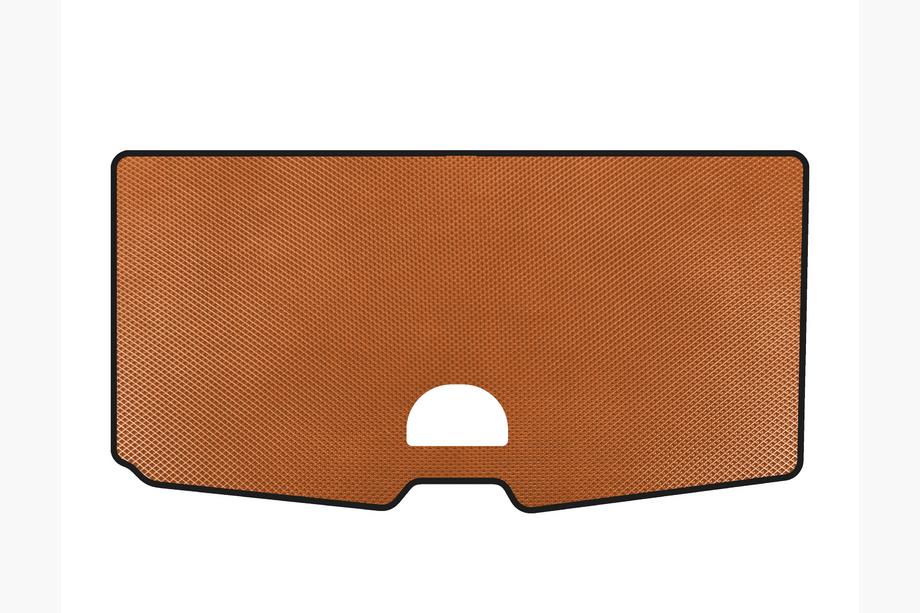 Volvo XC90 2015- EVA Trunk Mat (up to 3rd Row, Orange) Image