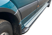 Volkswagen Crafter 2006-2016 Side Steps Rainbow (2 pcs, Aluminum) photo 2