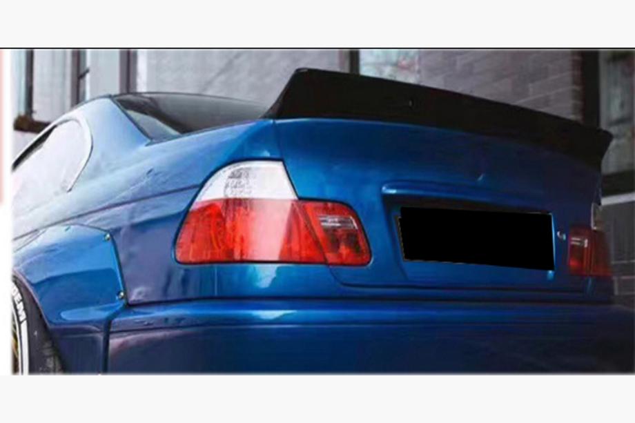 BMW 3 Series E46 1998-2006 Rear Spoiler (for Coupe, primed for painting) Image