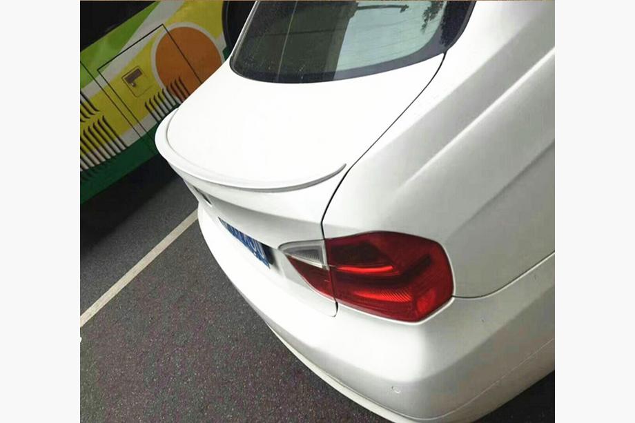 BMW 3 Series E90/E91 2005-2011 M3-Style Spoiler (for E90, primed for painting) Image