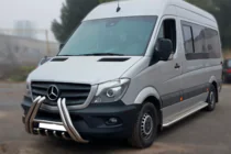 Mercedes Sprinter W906 2006–2018 Bull Bar F1-01 (2013-2018, Stainless Steel) photo 3