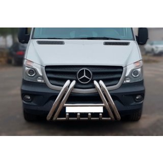 Bull Bar F1-01 (2013-2018, Stainless Steel) photo 1