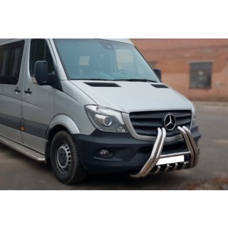 Bull Bar F1-01 (2013-2018, Stainless Steel) photo 2