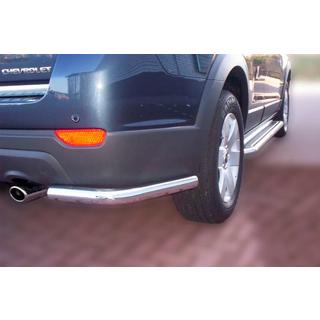 Rear Corner Bars AK003 (2 pcs, stainless steel) Chevrolet Captiva 2006-2019