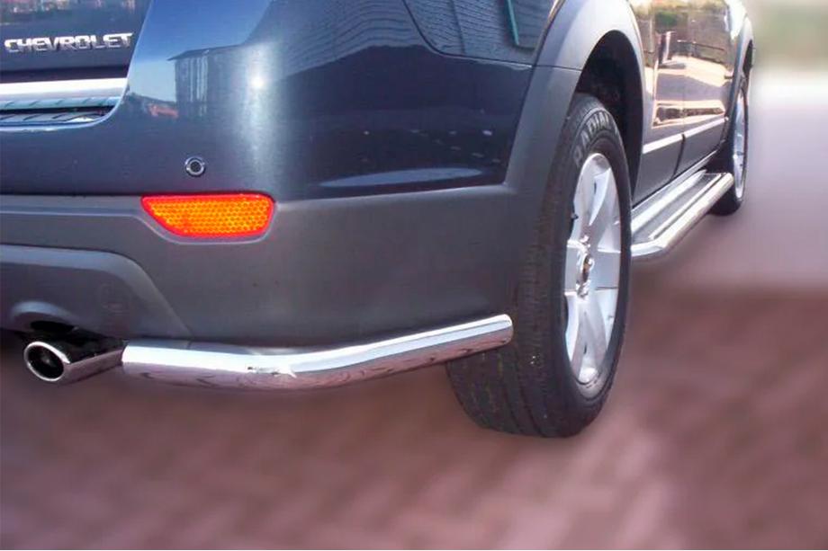 Chevrolet Captiva 2006-2019 Rear Corner Bars AK003 (2 pcs, stainless steel) Image