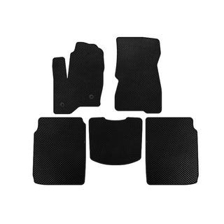 EVA Floor Mats (2 Rows, 2013-2019, Black)