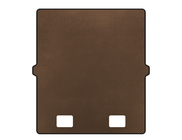 Ford Flex 2009-2019 EVA Trunk Mat (2013-2019, Brown) photo 1