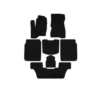 Premium Textile Floor Mats (3 Rows, 2013-2019, Black) photo 1
