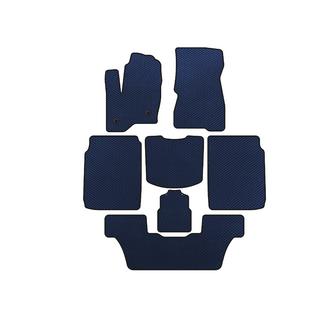 EVA Floor Mats (3 Rows, 2013-2019, Blue)