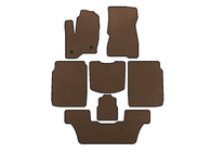 Ford Flex 2009-2019 EVA Floor Mats (3 Rows, 2013-2019, Brown) photo 1