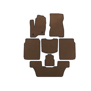 EVA Floor Mats (3 Rows, 2013-2019, Brown)