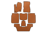 Ford Flex 2009-2019 EVA Floor Mats (3 Rows, 2013-2019, Orange) photo 1