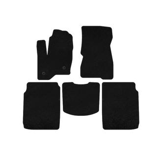 Deluxe Textile Floor Mats (2 Rows, 2013-2019, Black) photo 1