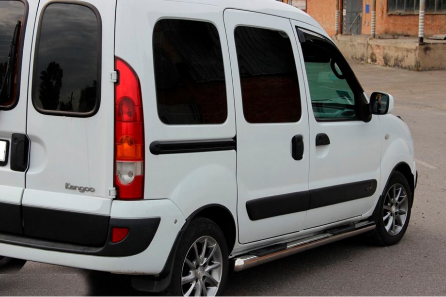 Renault Kangoo 1998-2008 Side Pipes (2 pcs, Stainless Steel) Photo 5