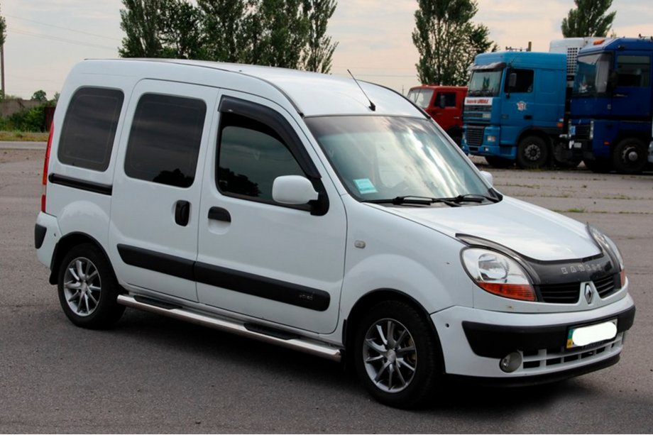 Renault Kangoo 1998-2008 Side Pipes (2 pcs, Stainless Steel) Photo 3