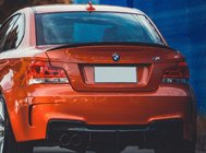 BMW 1 Series E81/E82/E87/E88 2004-2011 P-Style Spoiler (for E82, Gloss Black) photo 1
