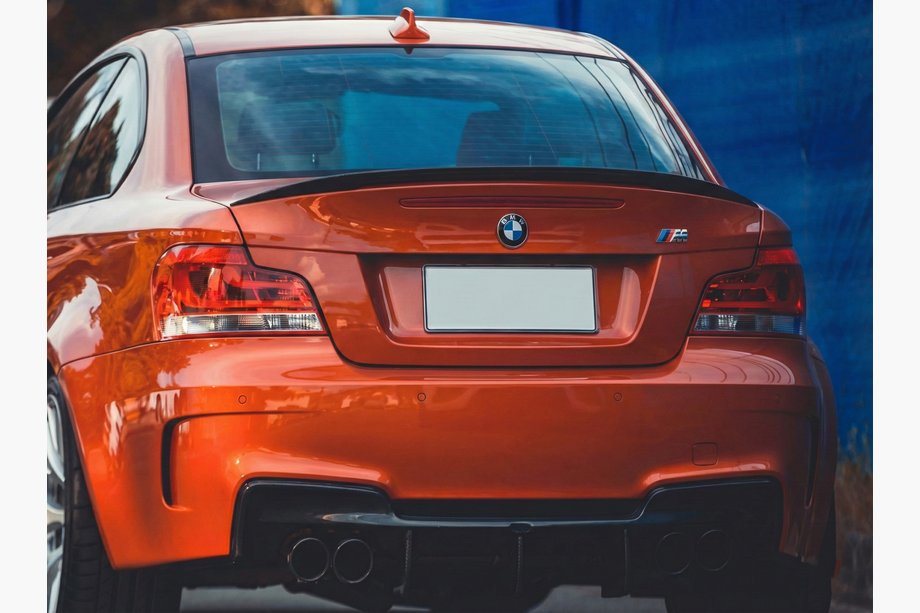 BMW 1 Series E81/E82/E87/E88 2004-2011 P-Style Spoiler (for E82, Gloss Black) Image