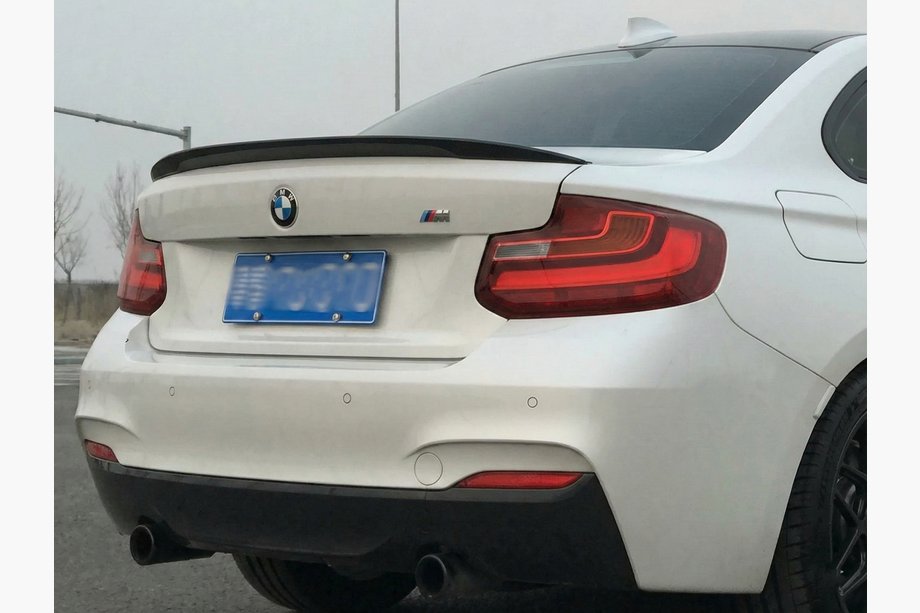 BMW 2 Series F22/F23 2014-2021 P-Style Spoiler (for F22, Gloss Black) Image