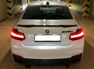 BMW 2 Series F22/F23 2014-2021 M4-Style Spoiler (for F22, Gloss Black) photo 1