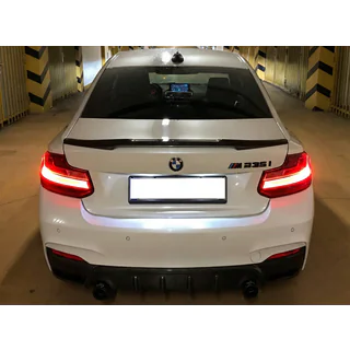 M4-Style Spoiler (for F22, Gloss Black)