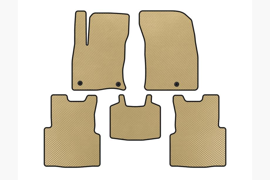 Ford Kuga/Escape 2019- EVA Floor Mats (For Escape, Beige) Image