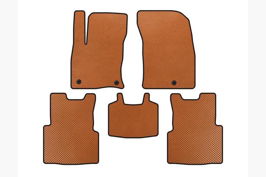 Ford Kuga/Escape 2019- EVA Floor Mats (For Escape, Orange) Image