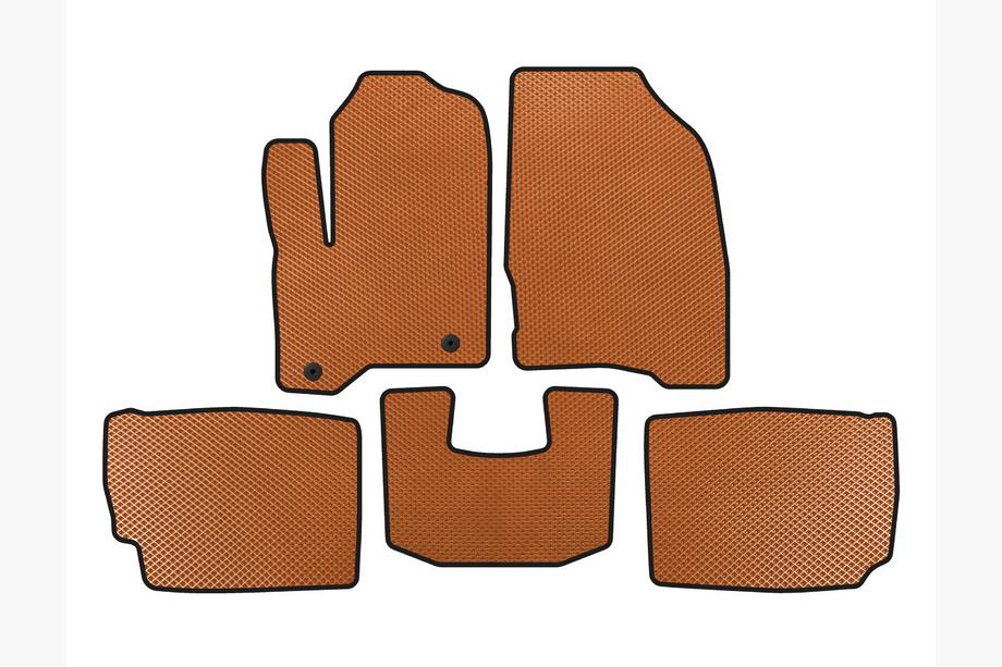 Ford Taurus 2010-2019 EVA Floor Mats (2010-2012, Orange) Image