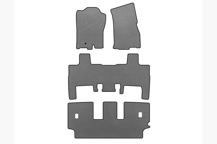 Ford Expedition 2007-2017 EVA Floor Mats (2007-2014, Gray) Image