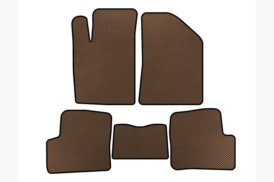 Geely FC 2006-2011 EVA Floor Mats (Brown) Image