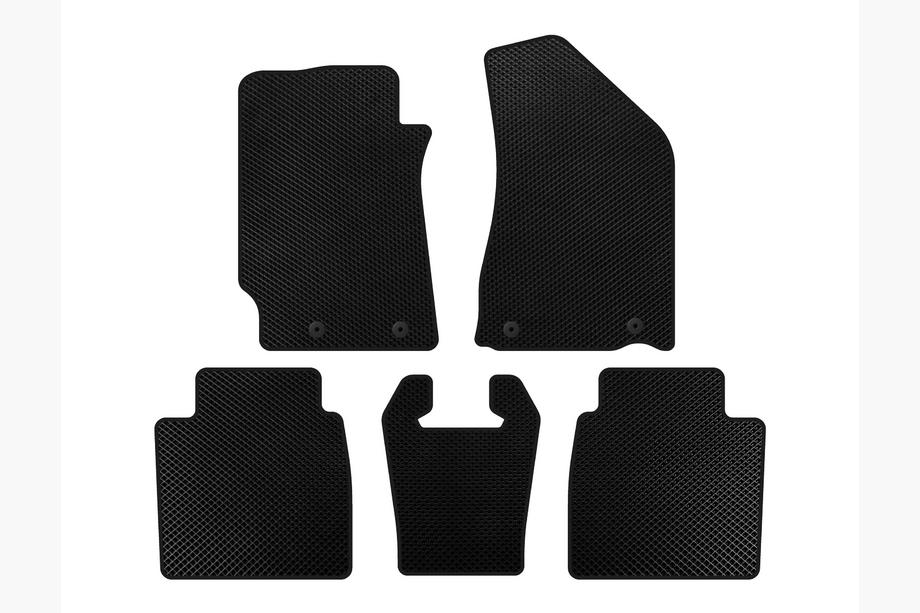 Geely Emgrand EC8 EVA Floor Mats (SD, Black) Image