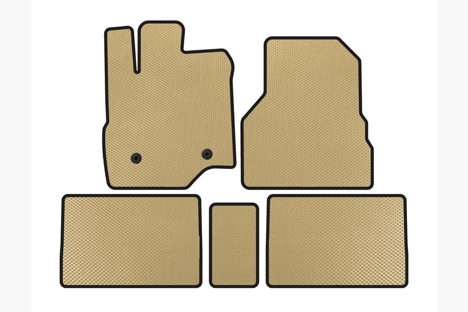 GMC Terrain 2009-2017 EVA Floor Mats (Beige) Image