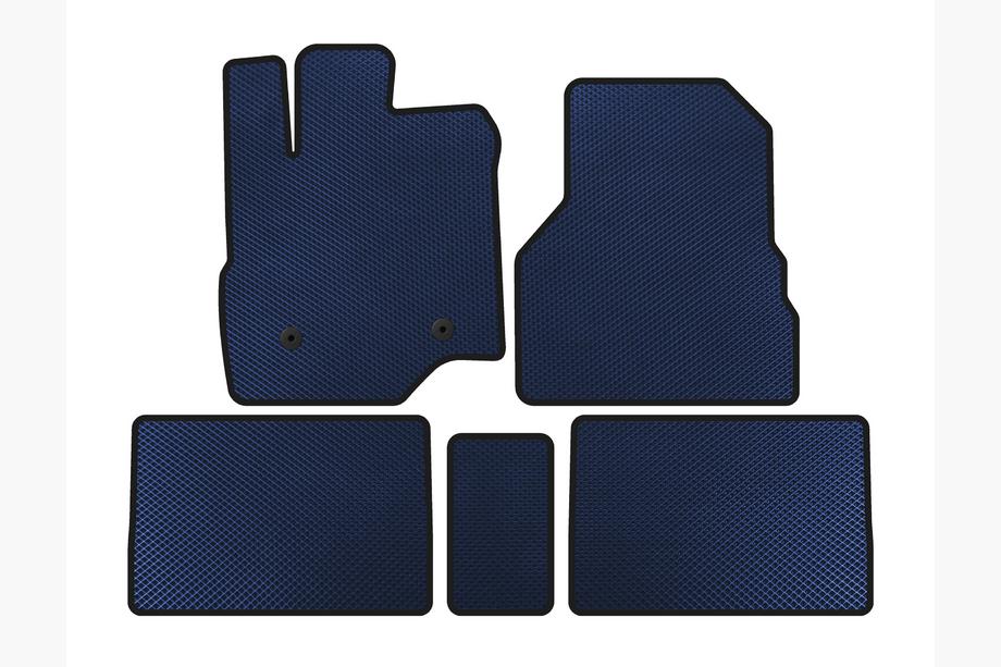 GMC Terrain 2009-2017 EVA Floor Mats (Blue) Image