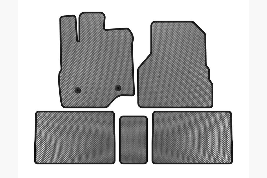 GMC Terrain 2009-2017 EVA Floor Mats (Gray) Image